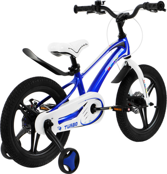 Изображение товара Детский велосипед Nameless Bibitu Turbo (16, синий/белый)