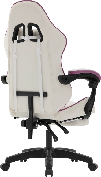 Изображение товара Кресло геймерское Defender Serenity / 64833 (белый/фиолетовый)