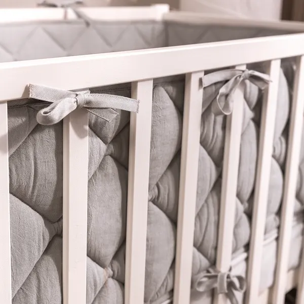 Изображение товара Бортик в кроватку Perina Slim / СБ.120-SM.06 (серый)