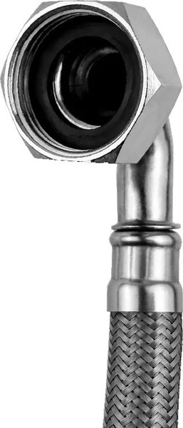 Изображение товара Шланг для насосной станции Maxpump Антивибрационный с коленом 30см 1/4" папа / AB-2000026380016