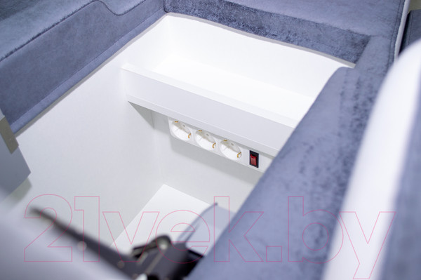 Изображение товара Диван Петрамебель Марсель Люкс Правый (серый/глори 23/глори 25)