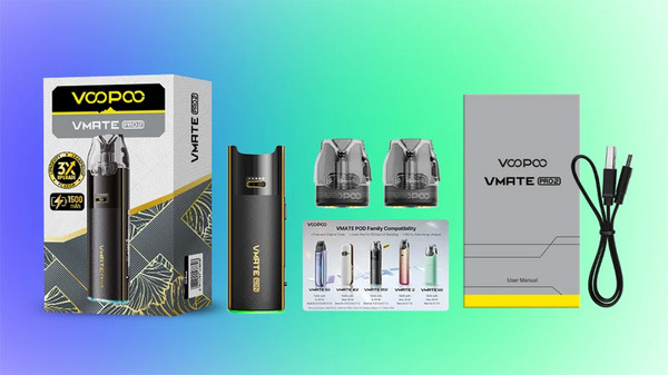 Изображение товара Электронный парогенератор VooPoo Vmate Pro 2 (Neon)