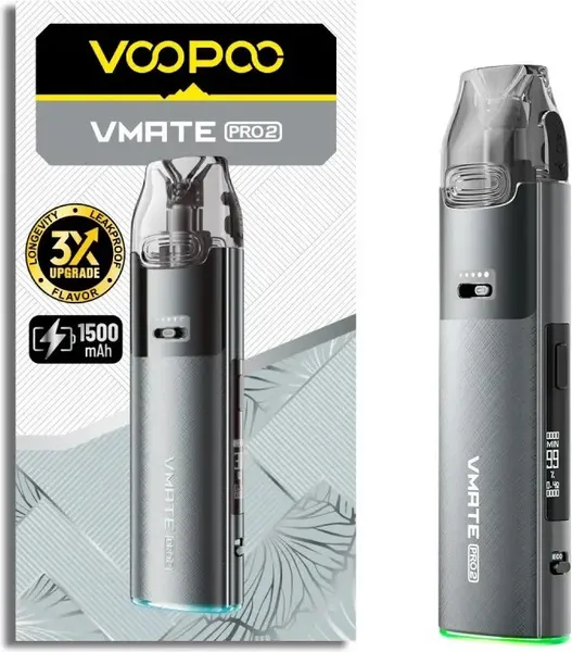 Изображение товара Электронный парогенератор VooPoo Vmate Pro 2 (Space Gray)
