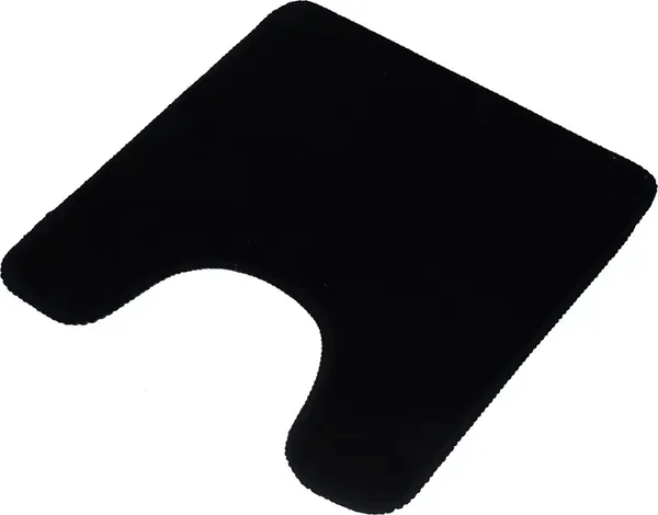 Изображение товара Коврик для туалета SWENSA Presto 45x45см / BSM-1411BLK-T (черный)