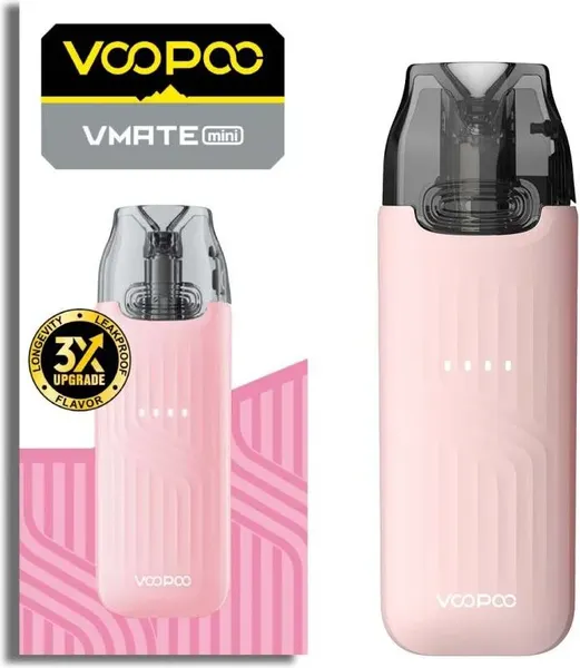 Изображение товара Электронный парогенератор VooPoo Vmate Mini (Sakura Pink)