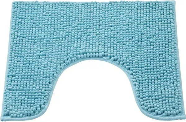Изображение товара Коврик для туалета SWENSA Merci 45x45см / ATM-2100BDB-T (темно-голубой)