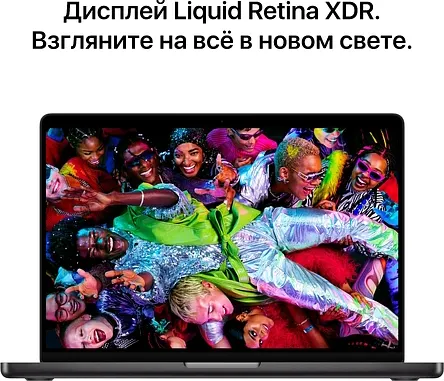Изображение товара Ноутбук Apple MacBook Pro 14" M5 10c CPU, 10c GPU 16GB/1TB А3434 / MDE14 (Space Black)