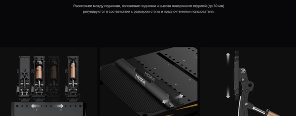 Изображение товара Игровые педали MOZA CRP2 Pedals (throttle+braker) RS066 / MZ42