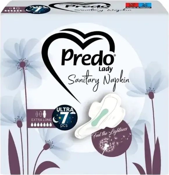 Изображение товара Прокладки гигиенические Predo ExtraLong ультра SN-103 UX/ExtraLong7 (7шт)