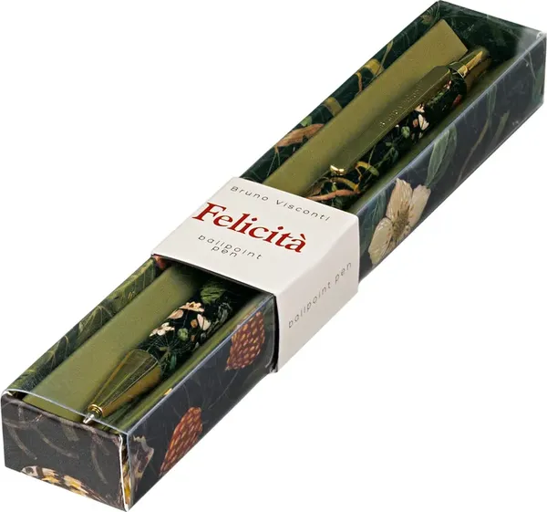 Изображение товара Ручка шариковая Bruno Visconti Felicita. Flora. Лесные ягоды / 20-0263/28 (синий)