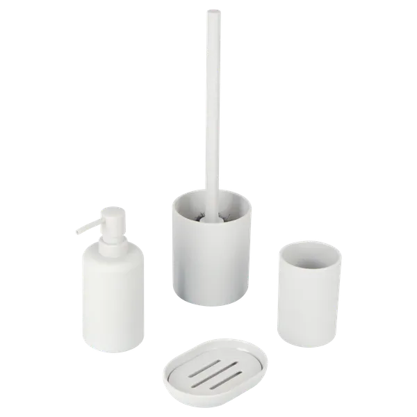 Изображение товара Ершик для унитаза SWENSA Swanny Granit 5 SWP-8024LGR-05 (светло-серый)