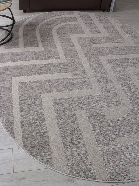 Изображение товара Ковер Merinos Dios F439-OVAL-LIGHT GRAY (1.6x2.3)