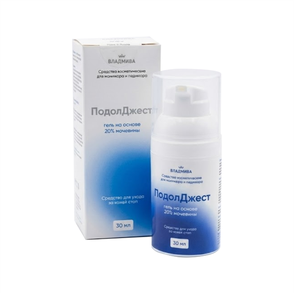 Изображение товара Гель для ног ВладМиВа ПодолДжест 20% мочевины (30г)
