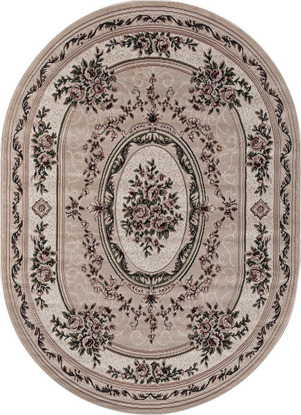 Изображение товара Коврик Merinos Gavana 5444-OVAL-BEIGE (1.5x1.9)