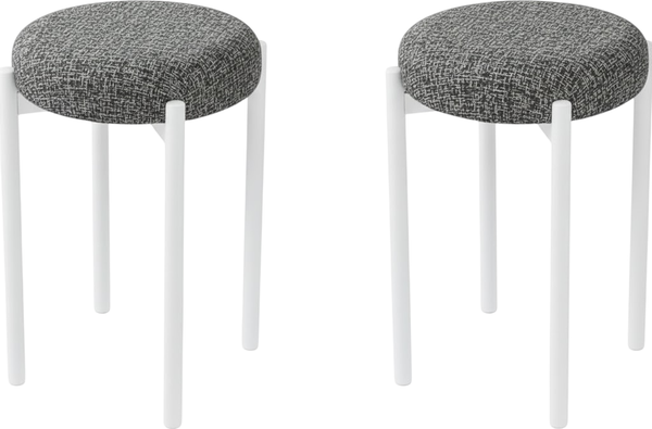 Изображение товара Набор табуретов Памир Паоло (2шт, Elon86/белая опора)