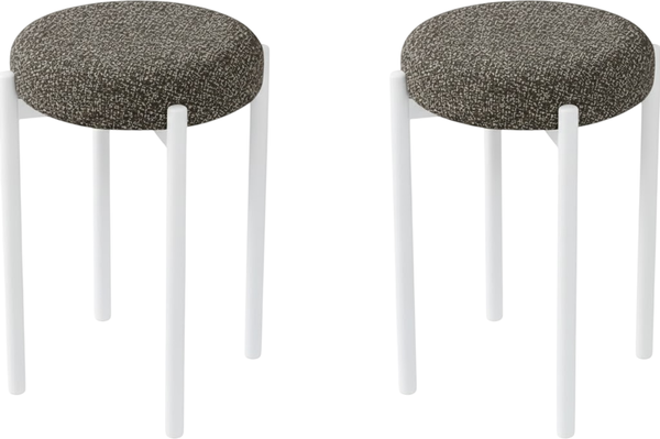 Изображение товара Набор табуретов Памир Паоло (2шт, Elon33/белая опора)