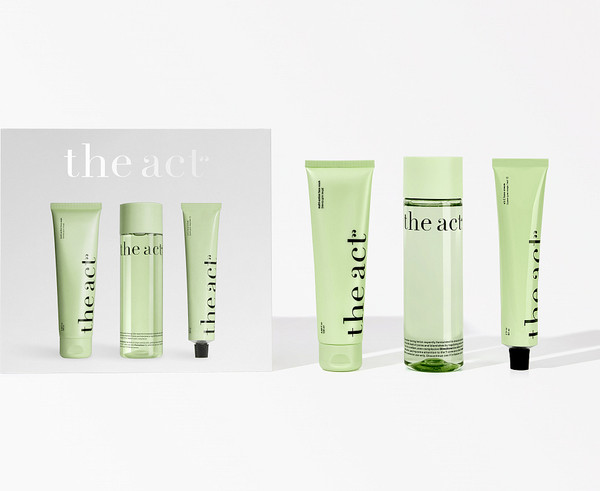 Изображение товара Набор косметики для лица The Act Пенка+тоник+крем с витамином C