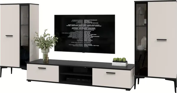 Изображение товара Горка для гостиной Interline Neo-8 (персидский жемчуг/черный)