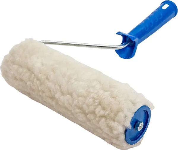 Изображение товара Валик малярный Korvus 200мм под ручку 6мм (натуральный мех)