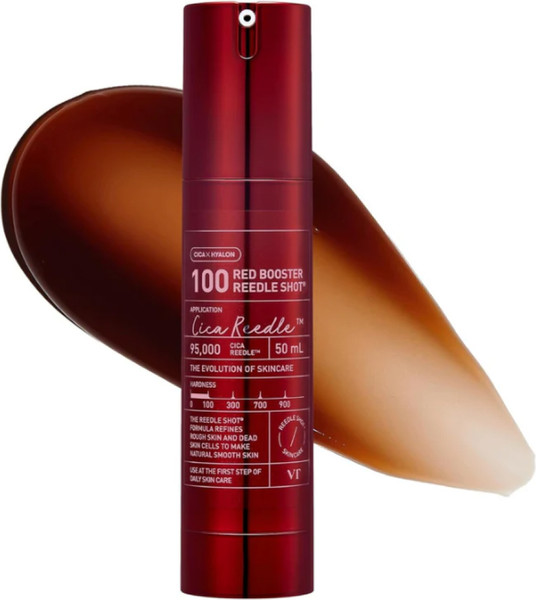 Изображение товара Сыворотка для лица Vt Cosmetics Red Booster Reedle Shot 100 Антивозрастная с микроиглами (50мл)