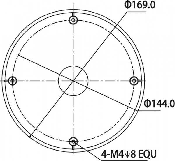Изображение товара Адаптер к кронштейну для камеры Dahua DH-PFA102