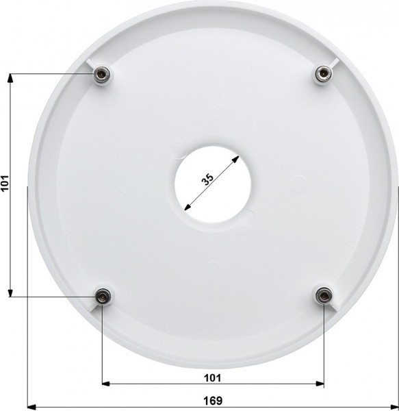 Изображение товара Адаптер к кронштейну для камеры Dahua DH-PFA102