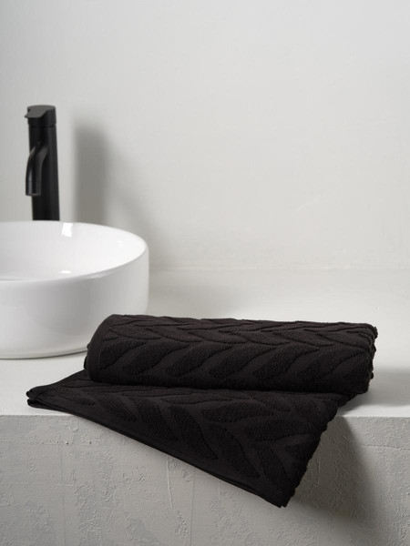 Изображение товара Полотенце Ночь нежна Braid 70x140 (графит)