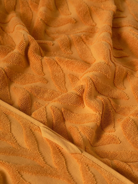 Изображение товара Полотенце Ночь нежна Braid 70x140 (желтый/оранжевый)