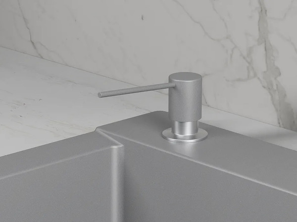 Изображение товара Дозатор встраиваемый в мойку GRANULA 22PD (алюминиум)