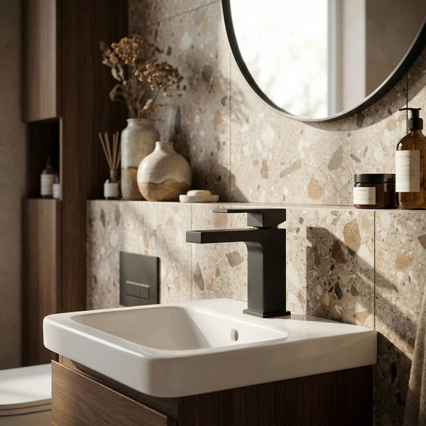 Изображение товара Смеситель Wellerein Linea 21LN26 (черный)