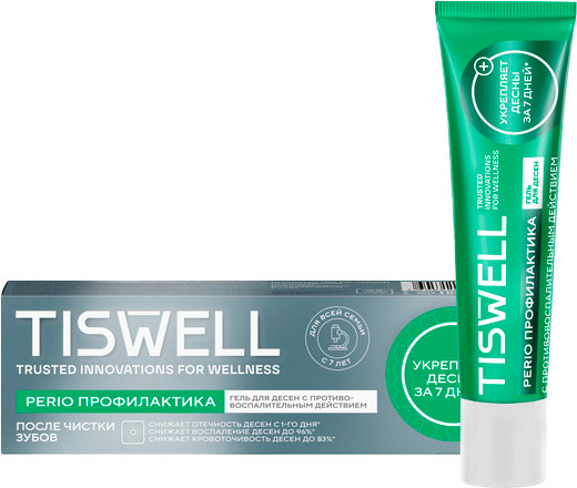Изображение товара Гель для десен Tiswell с троксерутином (40мл)