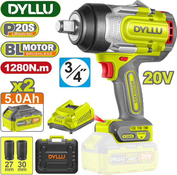 Изображение товара Аккумуляторный гайковерт DYLLU DTCD1B128