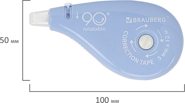 Изображение товара Корректор для текста Brauberg 272489 (3шт)