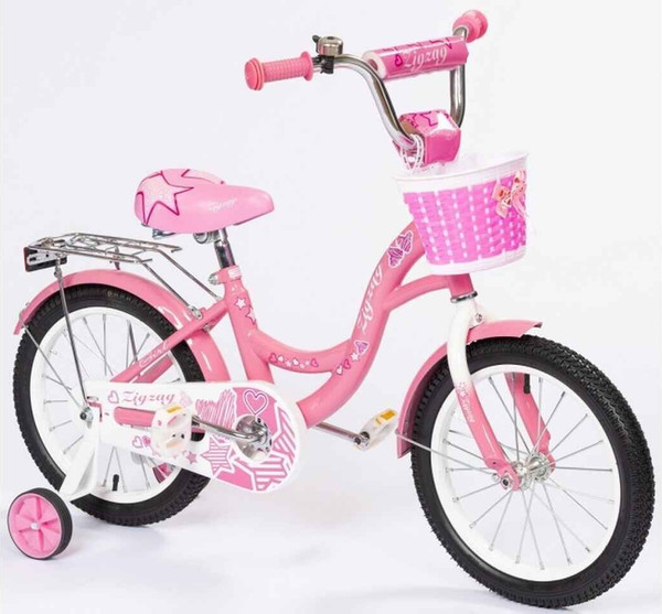 Изображение товара Детский велосипед ZigZag Girl ZG-1633 (16, розовый)
