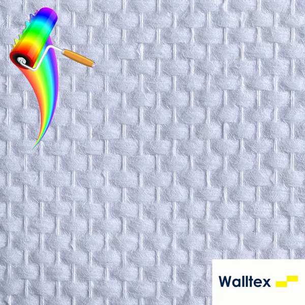 Изображение товара Стеклообои БауТекс Рогожка крупная W50 210г/м2 (1x25м)