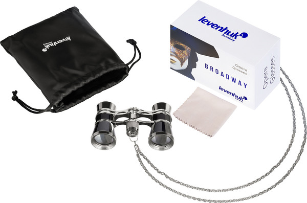 Изображение товара Театральный бинокль Levenhuk Broadway 325B (черный/серебристый)