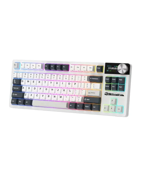 Изображение товара Клавиатура Royal Kludge RK S85 (White Night/Cloud Switch)