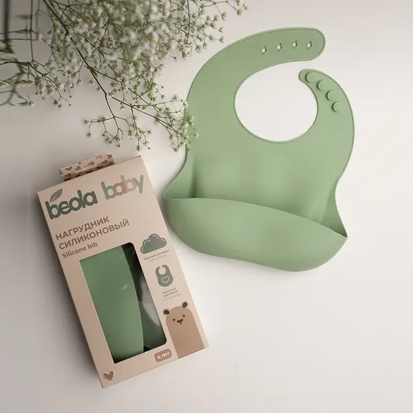 Изображение товара Нагрудник детский Beola baby HB-03 (в ассортименте)
