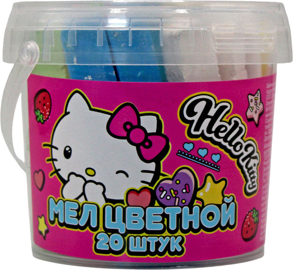 Изображение товара Набор мела канцелярского Centrum Hello Kitty / 78057 (20шт)