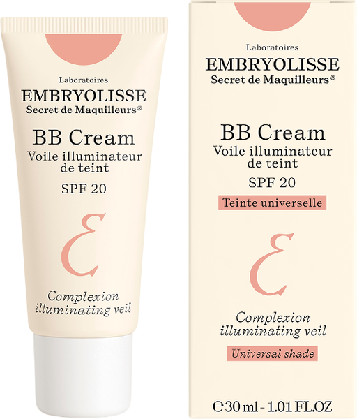 Изображение товара BB-крем Laboratoires Embryolisse с эффектом сияния SPF20 Универсальный оттенок (30мл)