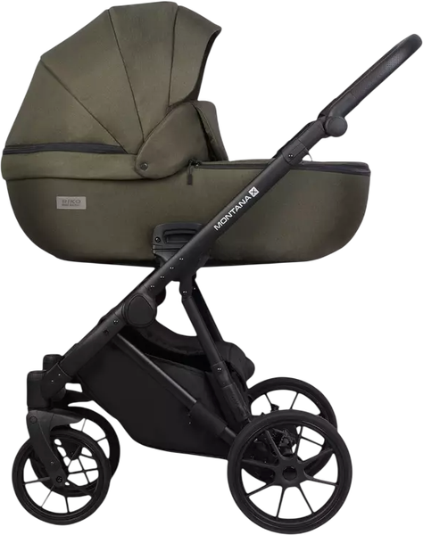 Изображение товара Детская универсальная коляска Riko Montana X 2 в 1 (54 оливковый)
