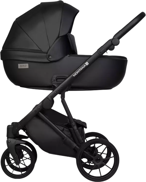 Изображение товара Детская универсальная коляска Riko Montana X Ecco 2 В 1 Basic (12 черный)