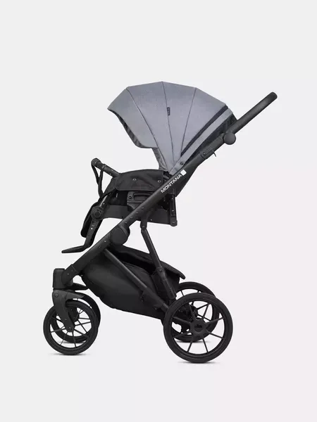 Изображение товара Детская универсальная коляска Riko Montana X Plus 2 В 1 Basic (40 графит/серый)