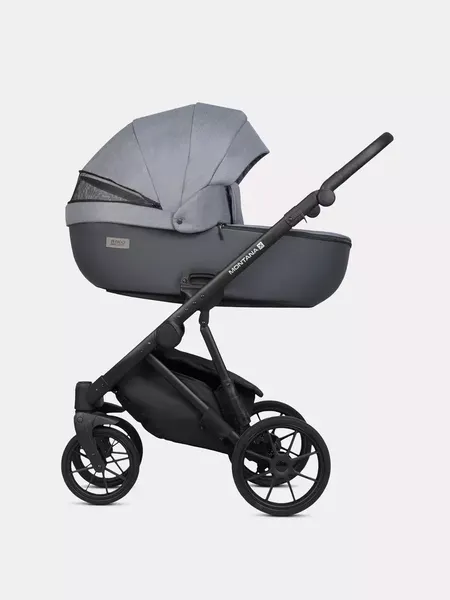 Изображение товара Детская универсальная коляска Riko Montana X Plus 2 В 1 Basic (40 графит/серый)