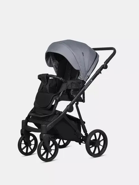Изображение товара Детская универсальная коляска Riko Montana X Plus 2 В 1 Basic (40 графит/серый)
