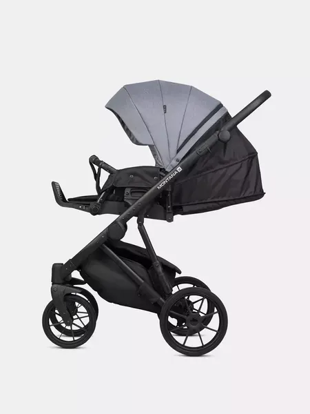 Изображение товара Детская универсальная коляска Riko Montana X Plus 2 В 1 Basic (40 графит/серый)