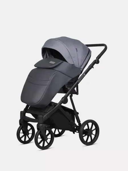 Изображение товара Детская универсальная коляска Riko Montana X Plus 2 В 1 Basic (40 графит/серый)