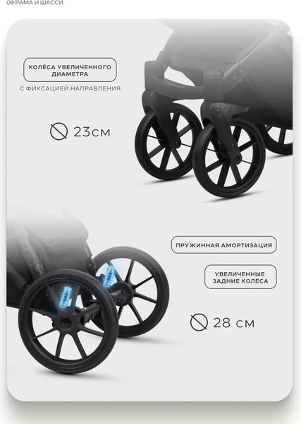 Изображение товара Детская универсальная коляска Riko Montana X 3 в 1 Basic (54 оливковый)