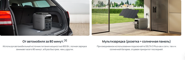 Изображение товара Портативная зарядная станция EcoFlow Delta 3 Plus