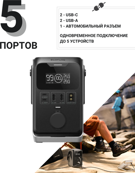 Изображение товара Портативная зарядная станция EcoFlow Trail 300